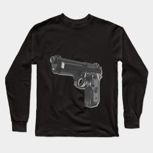 Weapons - HandGun - Beretta M92 - 41202 Long Sleeve T-Shirt